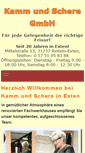 Mobile Screenshot of kamm-und-schere-exten.de